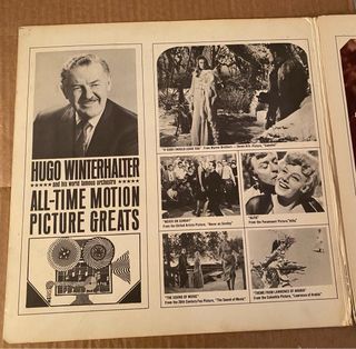 2 LP 33 giri Hugo Winterhalter - All Time Movie Gr