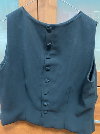 precioso top elegante con lazo delantero 