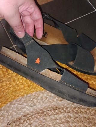 Sandalias The Art Company negras