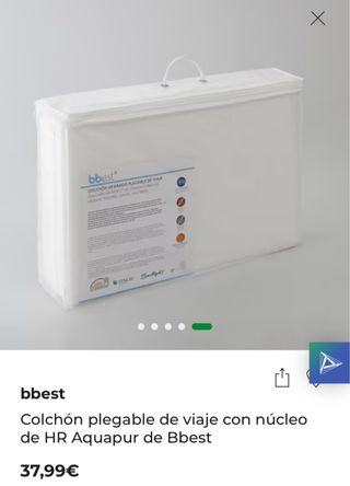 Colchón viaje bbBest plegable