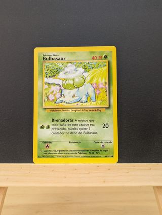 Carta Bulbasaur 44 Base Set