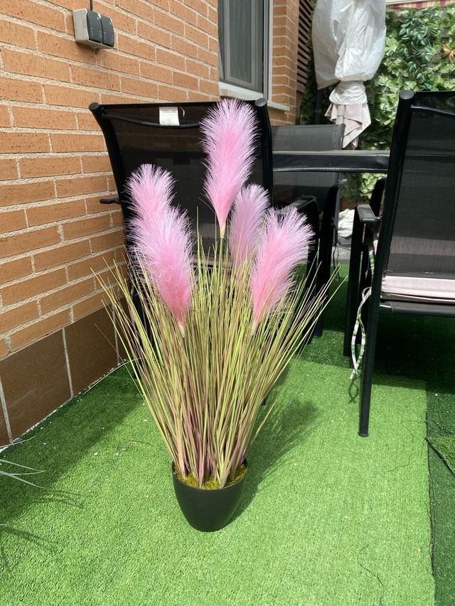 Planta artificial hierba