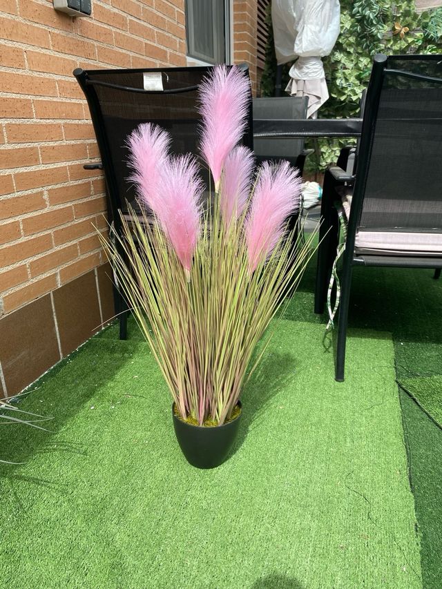 Planta artificial hierba