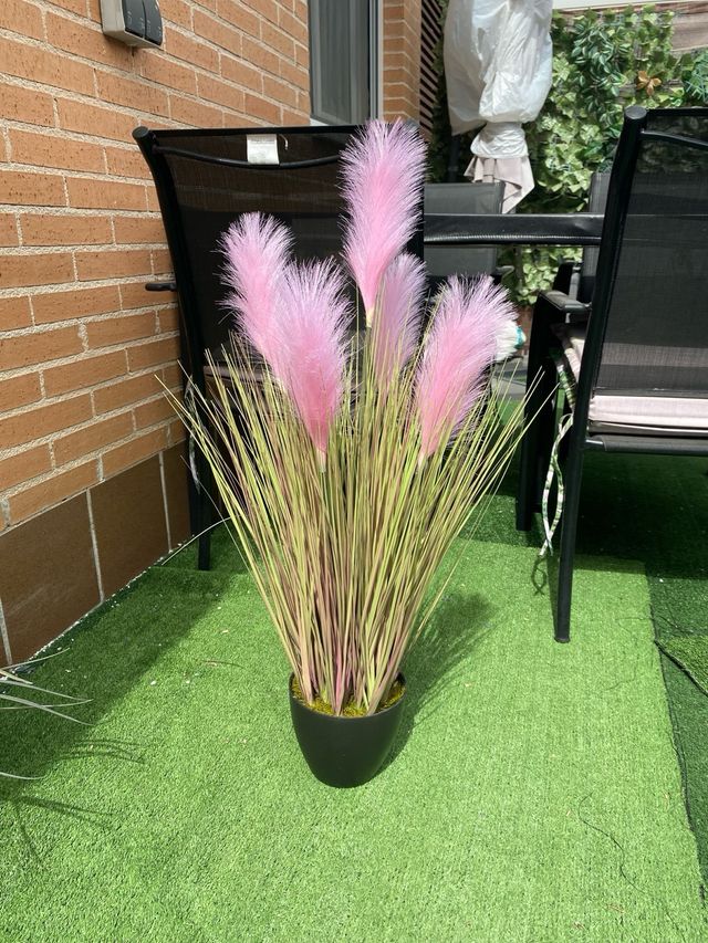 Planta artificial hierba