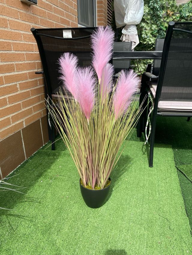 Planta artificial hierba