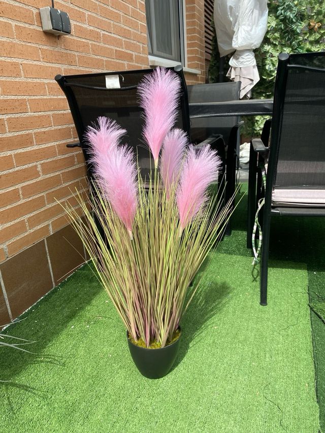 Planta artificial hierba