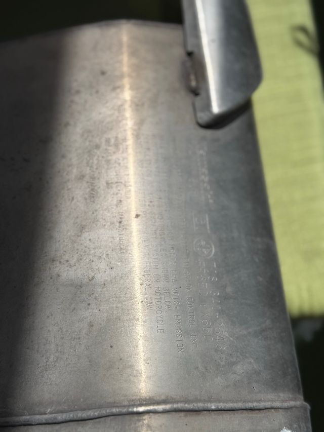 Escape de serie completo Kawasaki ER6f/n 2012