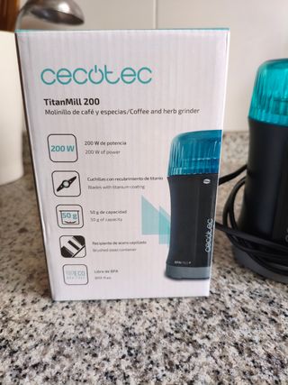 Molinillo Cecotec Titanium