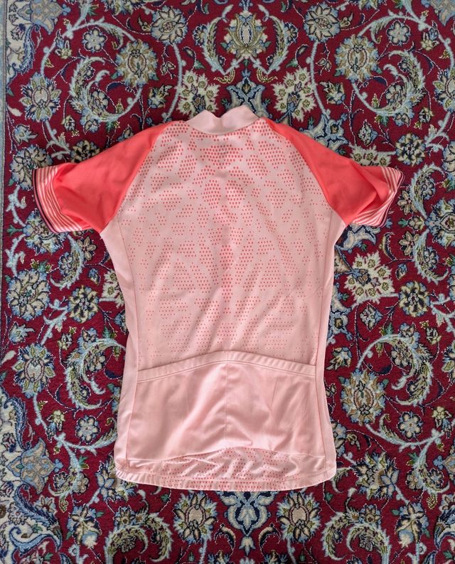 Maglia ciclismo ODLO rosa taglia S
