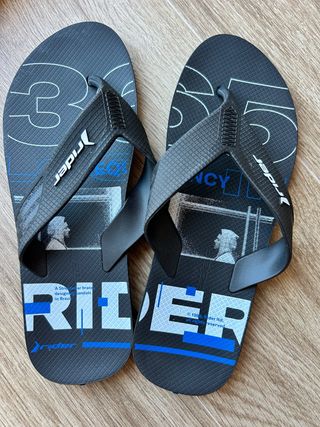 Chanclas Rider negras, talla 45/46EUR