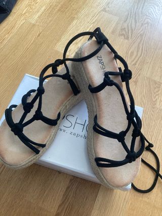 Sandalias Zapshop negras