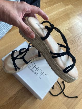Sandalias Zapshop negras