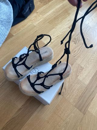 Sandalias Zapshop negras
