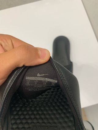 Chanclas Nike Benassi JDI - Negras