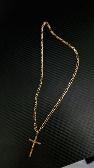 Collar oro 18k - Cruz