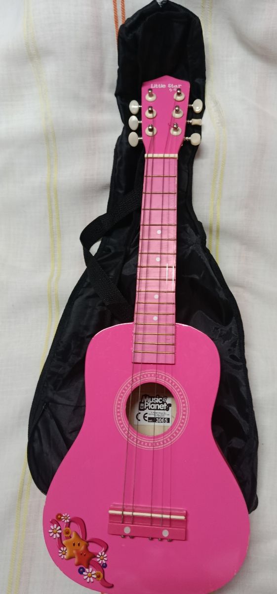 Ukelele rosa Little Star