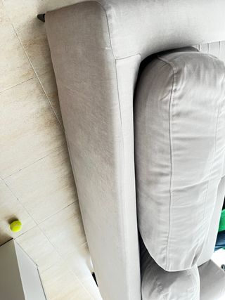 Sofá 2 plazas beige