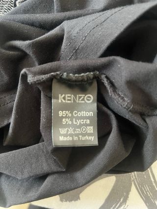 Camiseta Kenzo negra talla M