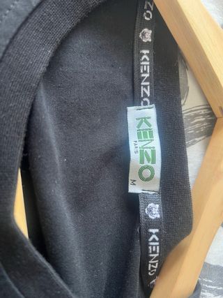 Camiseta Kenzo negra talla M