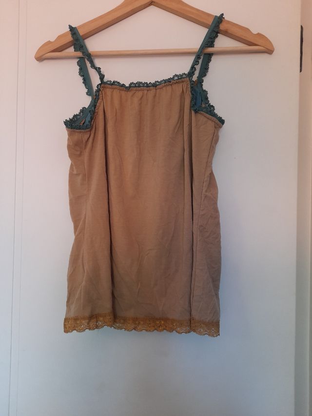 Top vintage floral multicolor