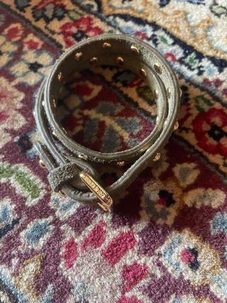 Pulsera ante verde | Doble vuelta