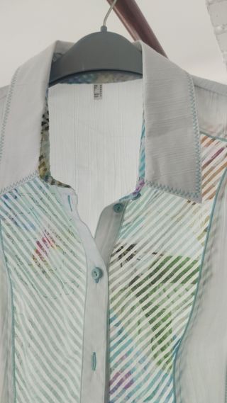 Blusa blanca estampada - ideal verano