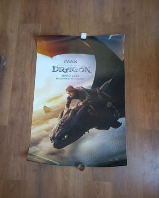 Poster original Cómo Entrenar a tu Dragón 2025