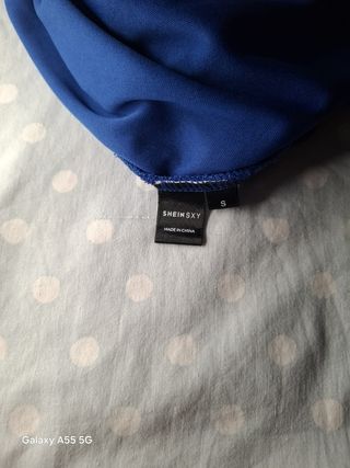 Vestido ajustado brillante - Talla S