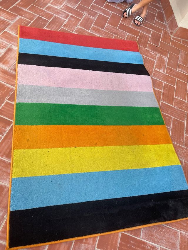 Alfombra Ikea multicolor