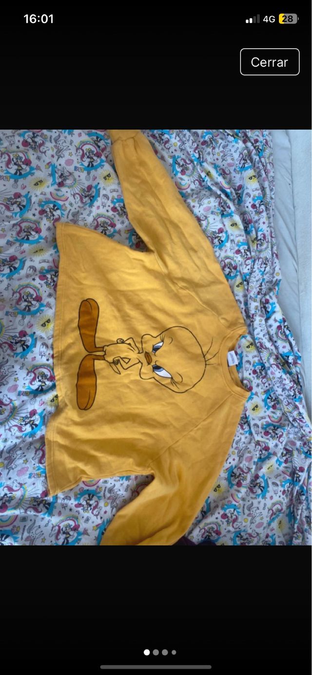 Sudadera amarilla Piolín