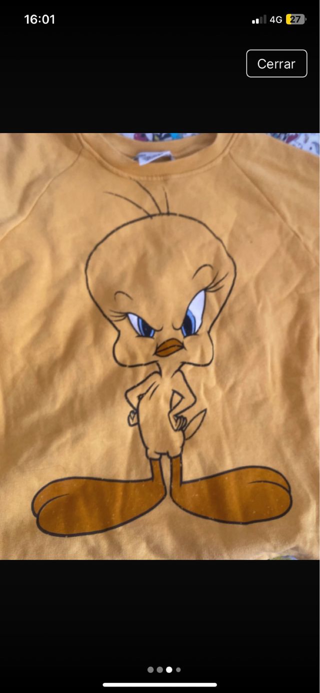 Sudadera amarilla Piolín