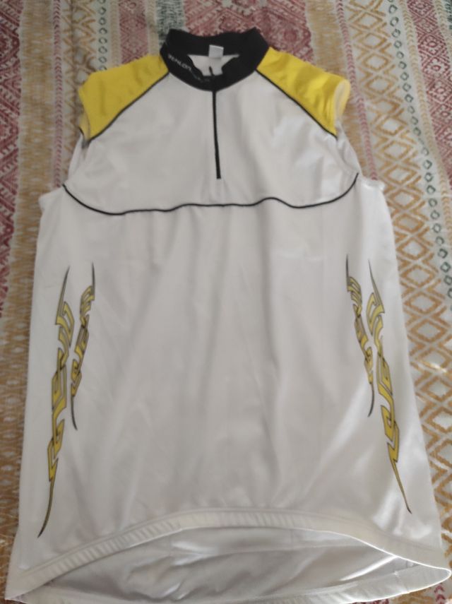 Maillot ciclismo sin mangas