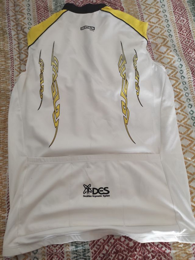 Maillot ciclismo sin mangas