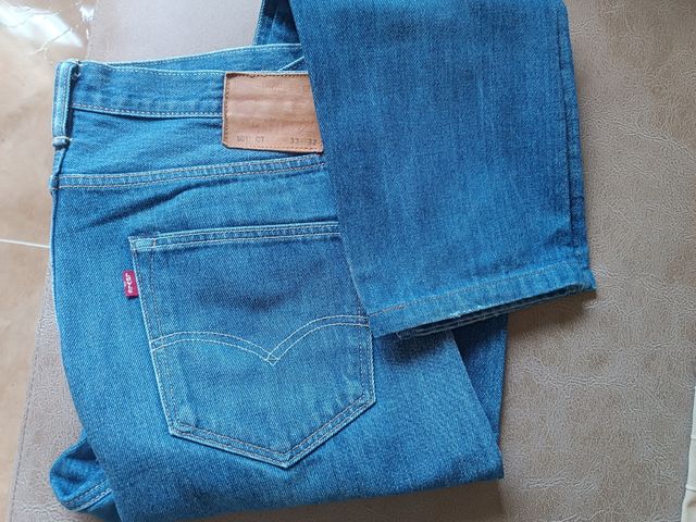 Jeans Levis 501 originales, Hombre, Azul.