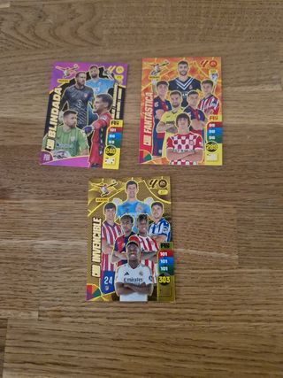 3 Cromos Adrenalyn XL 2024-2025