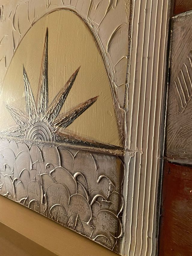 Cuadro grande abstracto