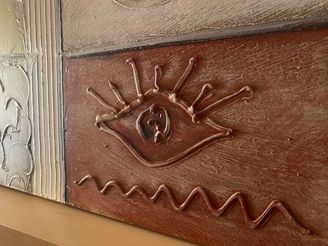 Cuadro grande abstracto