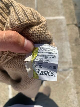 Jersey Asics vintage beige