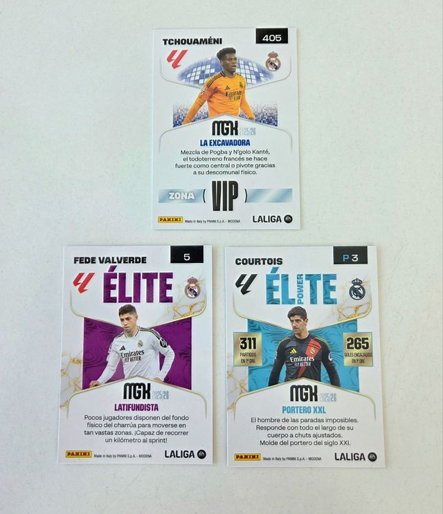 Cromos Megacracks Real Madrid 25/26.