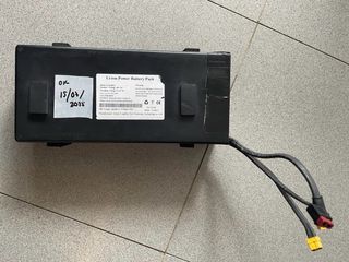 BATERÍA de Litio REVISADA 48V 13Ah para Patinete.