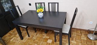 Mesa comedor + 4 sillas
