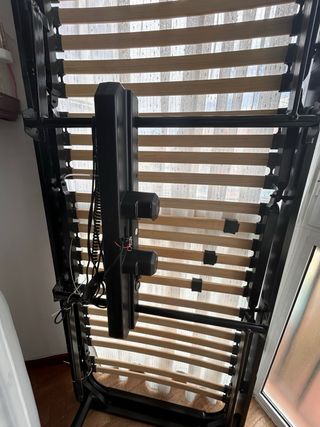 Cama articulada eléctrica - Negra