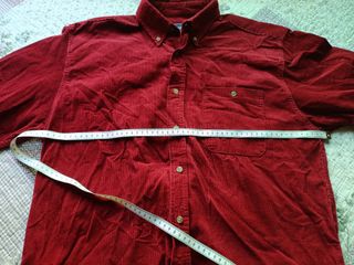 Camisa pana Oldport roja vintage
