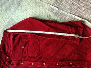 Camisa pana Oldport roja vintage