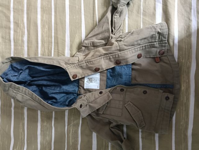 Chaqueta bebé niño otoño talla 6M