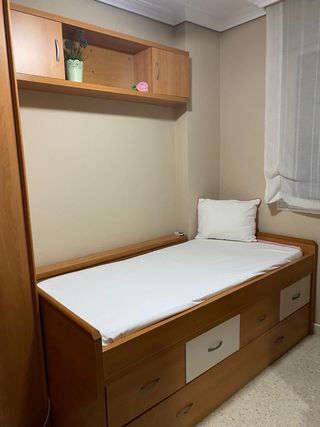 Dormitorio juvenil con armario