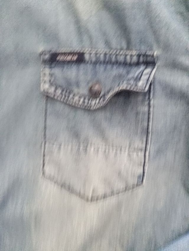 Camisa vaquera hombre - Azul