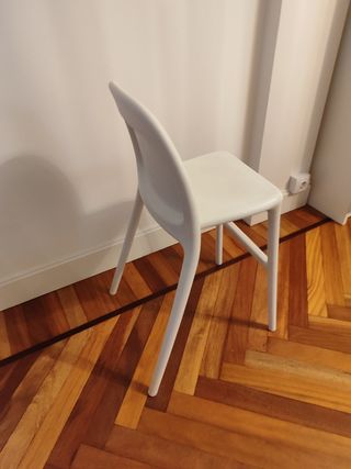 Silla alta infantil Ikea blanca