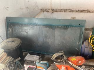 Armario taller 180cm. Metálico
y carro para taller