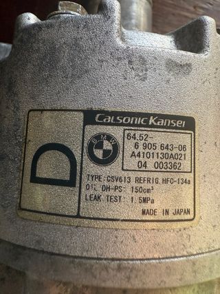 Compresor A/C BMW e46 320td
